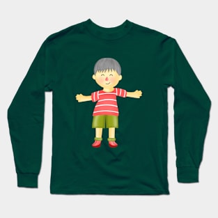 Cute little boy. Long Sleeve T-Shirt